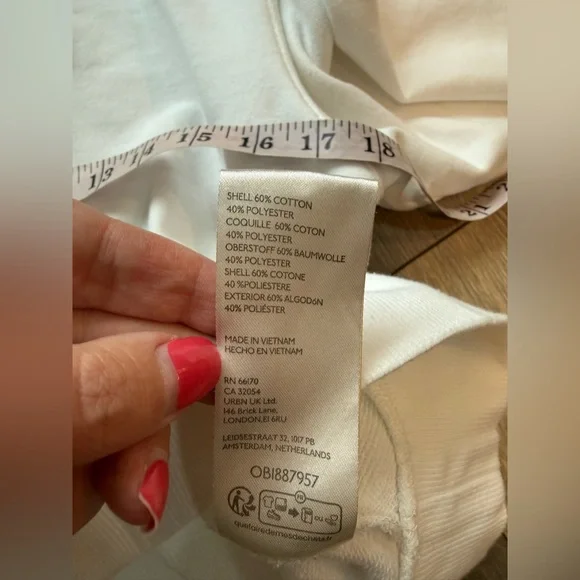 Anthropologie Maeve Crew Letter Sweatshirt - Picture 9 of 11